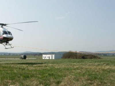 Výcvik LZ, Bell 206, Bell 427, 10.4.2009  22