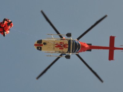 Výcvik LZ a vysazovačů, Bell 427, Letiště České Budějovice, 30.3.2011 8