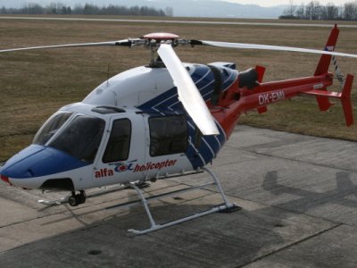 Výcvik LZ a vysazovačů, Bell 427, Letiště České Budějovice, 30.3.2011 34