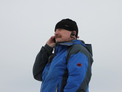 Dolní Vltavice, záchrana z ledu, 23.2.2012 9