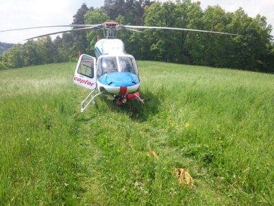 Zásah LZS na Orlíku s využitím podvěsu, 14.5.2015 8