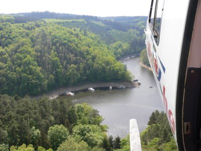 Zásah LZS na Orlíku s využitím podvěsu, 14.5.2015 19