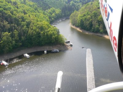 Zásah LZS na Orlíku s využitím podvěsu, 14.5.2015 20