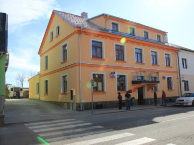 Zrekonstruovaná budova zdrav. střediska
