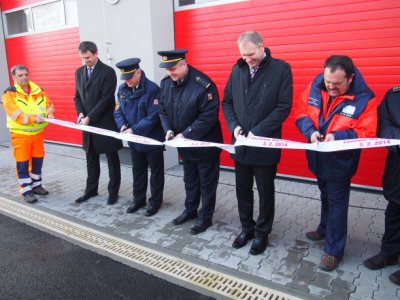 Posádka ZZS ve Frymburku získala nové zázemí, 3.2.2014 14