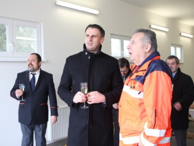 Nová výjezdová základna - Kunžak, 11.2.2015 9