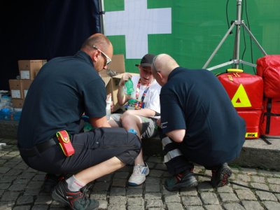 dm rodinný běh - pouze drobná zranění