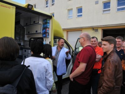 Záchranku navštívili rakouští kolegové, 16.7.2016 2