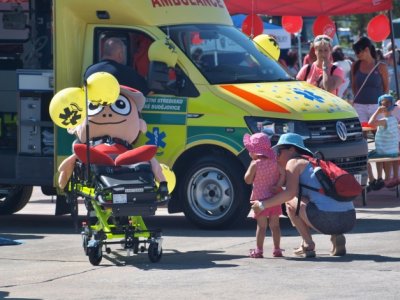 Záchranáři ZZS JčK se prezentovali na Dni otevřených dveří Letiště České Budějovice, 24.6.2017 5