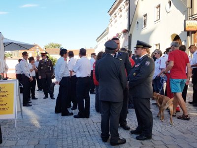 Zdravotnická záchranná služba Jihočeského kraje se představila v rakouském Gmündu, 7. - 8.7. 2018 1