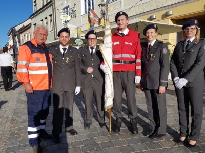 Zdravotnická záchranná služba Jihočeského kraje se představila v rakouském Gmündu, 7. - 8.7. 2018 2