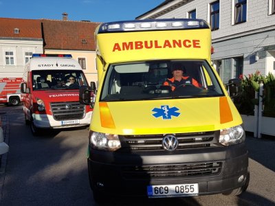 Zdravotnická záchranná služba Jihočeského kraje se představila v rakouském Gmündu, 7. - 8.7. 2018 4