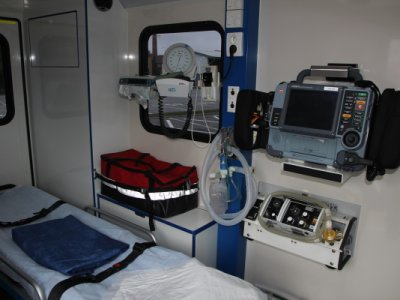 Sanitní vůz  VW T5, zdravotnická zástavba ZZS JčK 7