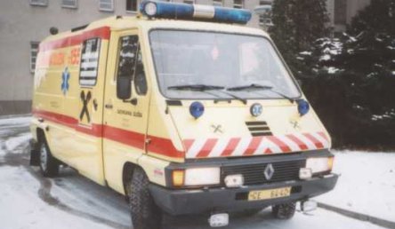 Vozový park Územního střediska České Budějovice v letech 1994-1998