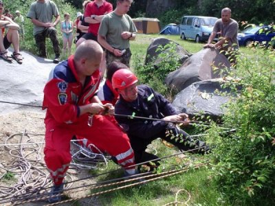 Cvičení složek IZS Olomouckého kraje, Výkleky, 18.6.2005 4