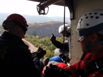 IMZ lezeckých skupin složek IZS Jihočeského kraje, lomy Amerika a Mexiko, 21.9.2009 76