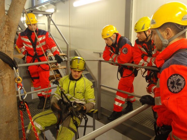 Singing Rock, výcvikový polygon, 18.2.2010 