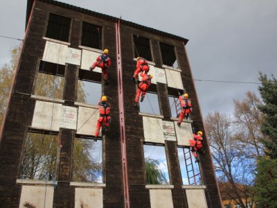 Pravidelný výcvik Výškového záchranného družstva, 2.11.2012 16