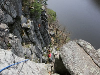 Orlická přehrada - Jickovické skály, 17.4.2013 18