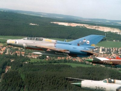 Pád stíhaček Mig 21 na sídliště Vltava v Č. Budějovicích, 8.6.1998 5