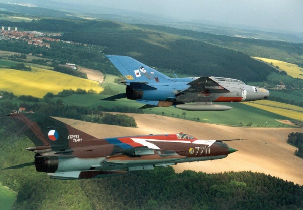 Pád stíhaček Mig 21 na sídliště Vltava v Č. Budějovicích, 8.6.1998