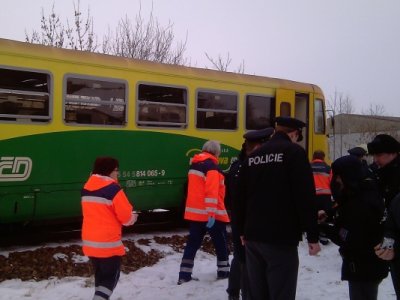 Srážka dvou vlaků ve Vodňanech, 2.2.2011 6