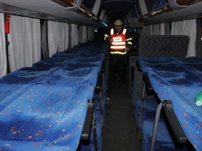 Střet zájezdového autobusu se stádem krav u Krasejovky, 3.3.2012 17
