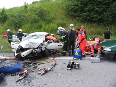 Dopravní nehoda tří osobních vozů - Protivín, 10.7.2012 7