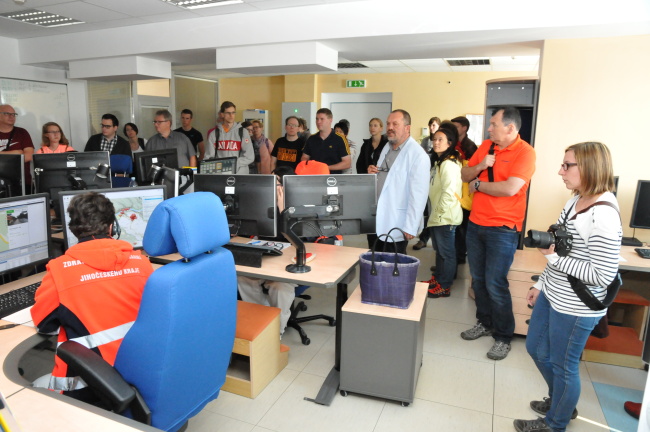 Záchranku navštívili rakouští kolegové