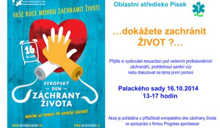 ... dokážete zachránit život?